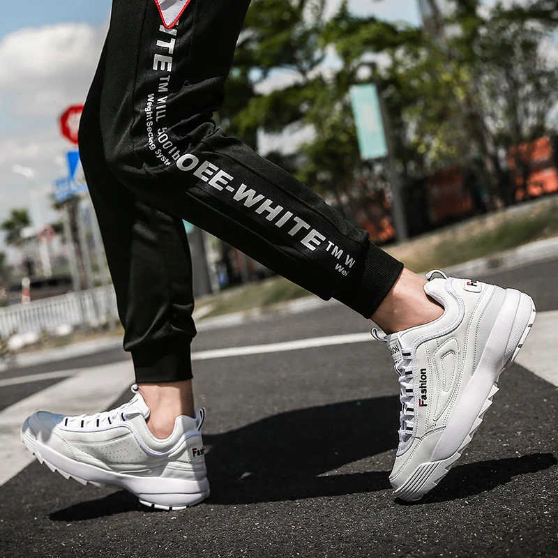 Мужские массивные мужские кроссовки обувь для папы на высокой платформе