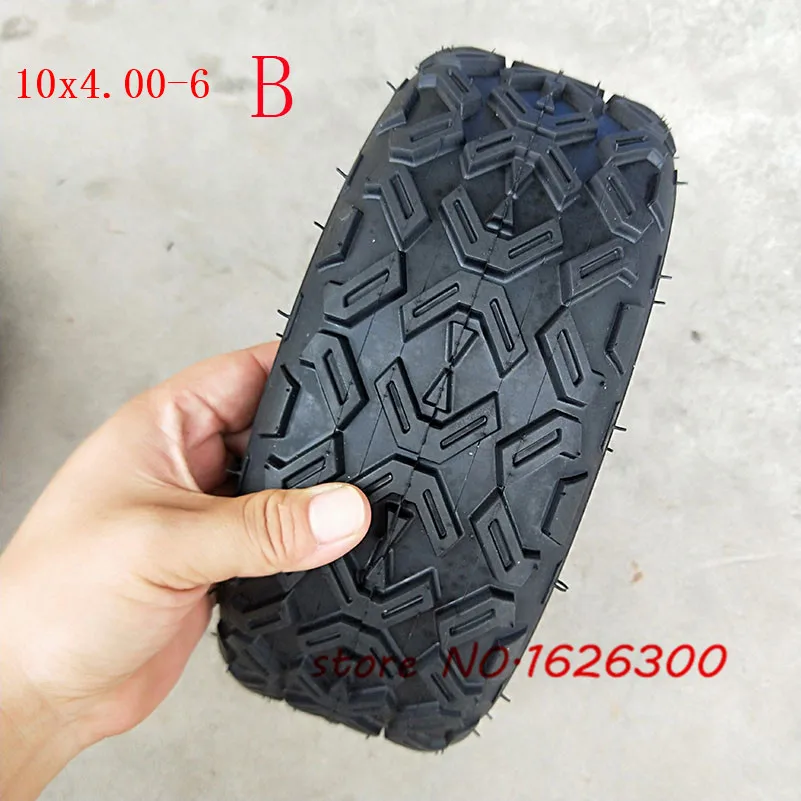 10X4.00 6 10*4 00 бескамерные вакуумные шины для Harley Electric Citycoco Scooter Go Karts ATV Quad Bike OFF