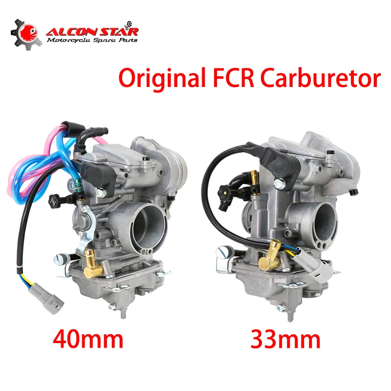 Карбюратор Alconstar FCR33 Slant оригинальный карбюратор FCR40 Flatslide Carb для KTM XR DR KLX KLX400 DRZ 400S
