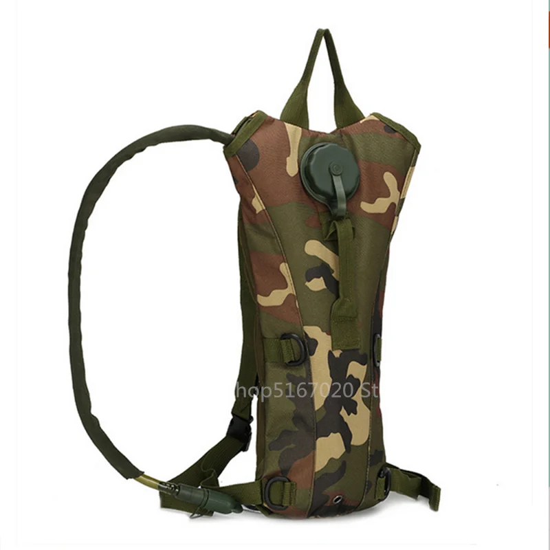 

Waterproof detachable shoulder hydration bag, large capacity 2.5L liner, outdoor riding camouflage hydration bag