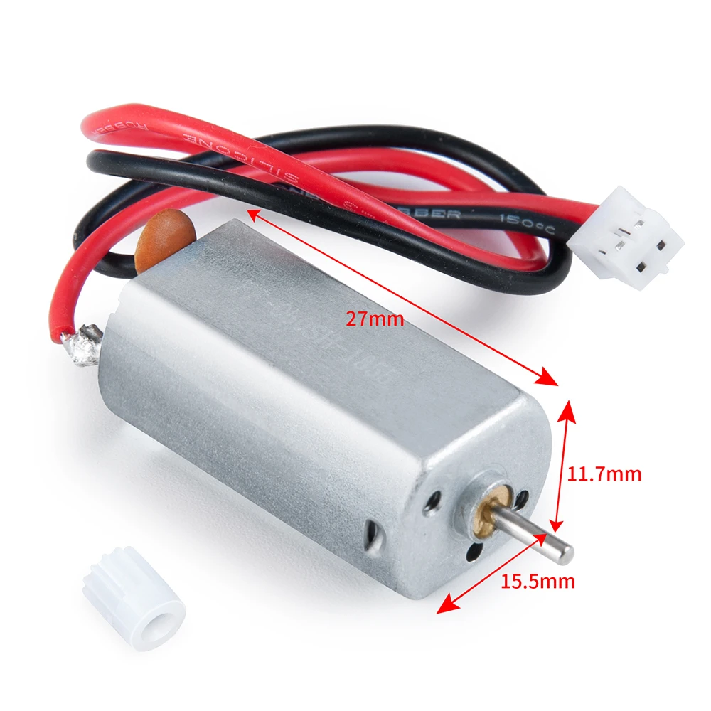 

YEAHRUN SCX24 Motor RGT 050 RC Car Brushed Motor for 1:24 Axial SCX24 90081 RC Crawler Car Motor New Upgrade Accessories