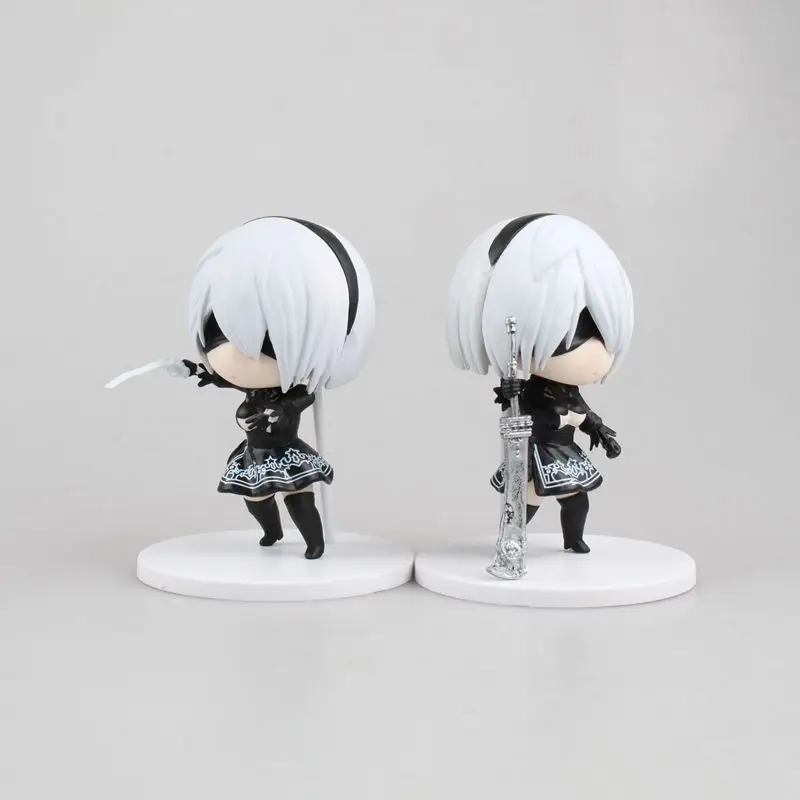 Экшн-фигурка из аниме NieR Automata YoRHa No 2 тип B версия Q черный меч и белый ПВХ