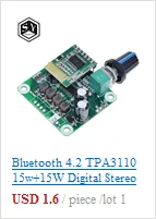 BT201 двойной режим 5,0 Bluetooth без потерь аудио усилитель мощности плата модуль Tf карта U диск Ble Spp последовательный порт прозрачный Транс