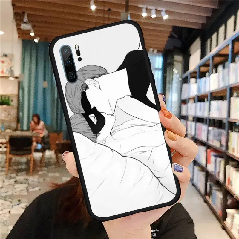 

Sexy Lover Harajuku Aesthetics Phone Case For Huawei honor Mate P 9 10 20 30 40 Pro 10i 7 8 a x Lite nova 5t Soft silicone funda