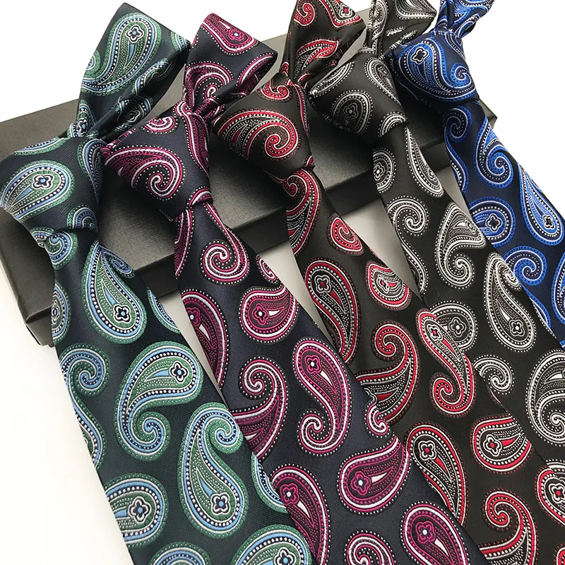 

Gentleman's Paisley Necktie Is A Great Way To Add Style To Your Business Wear and Stretch Your Wardrobe Budget Further
