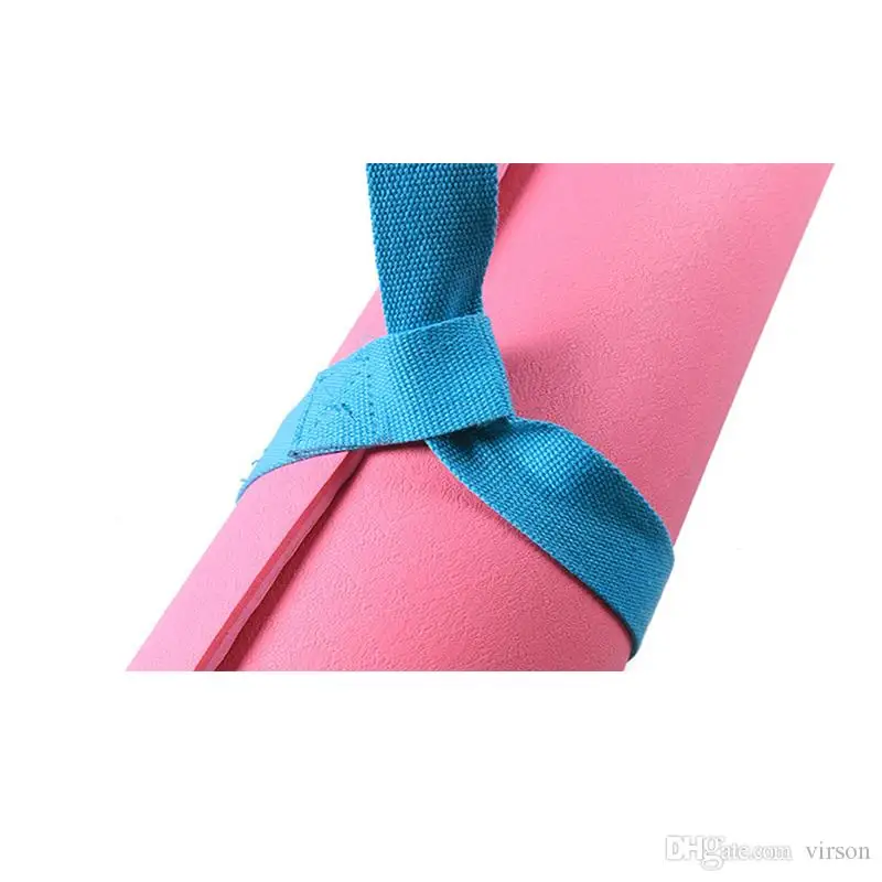 Йога регулируемый плечевой ремень Коврик для йоги слинг носитель переноски