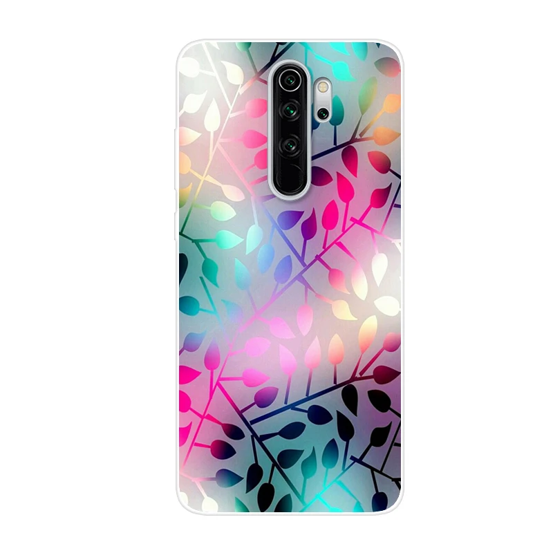 Чехол для Xiaomi Redmi Note 8 Pro роскошная Мягкая силиконовая задняя крышка из ТПУ Note8 8Pro