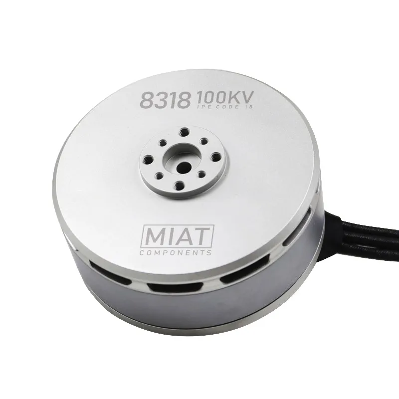 MIAT 8318 100кв/120кв Бесколлекторный двигатель для дрона мультироторный
