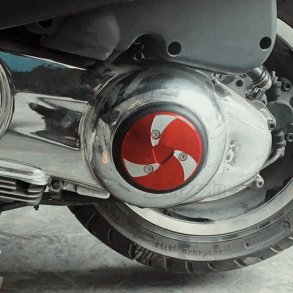 Алюминиевая крышка двигателя CNC для левой муфты мотоцикла Vespa GTS 250 300 2013 2015 2014 2016