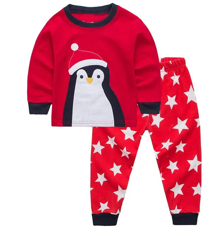 Детские пижамы Осенняя детская одежда Костюм Нижнее белье Одежда для сна Пижамы