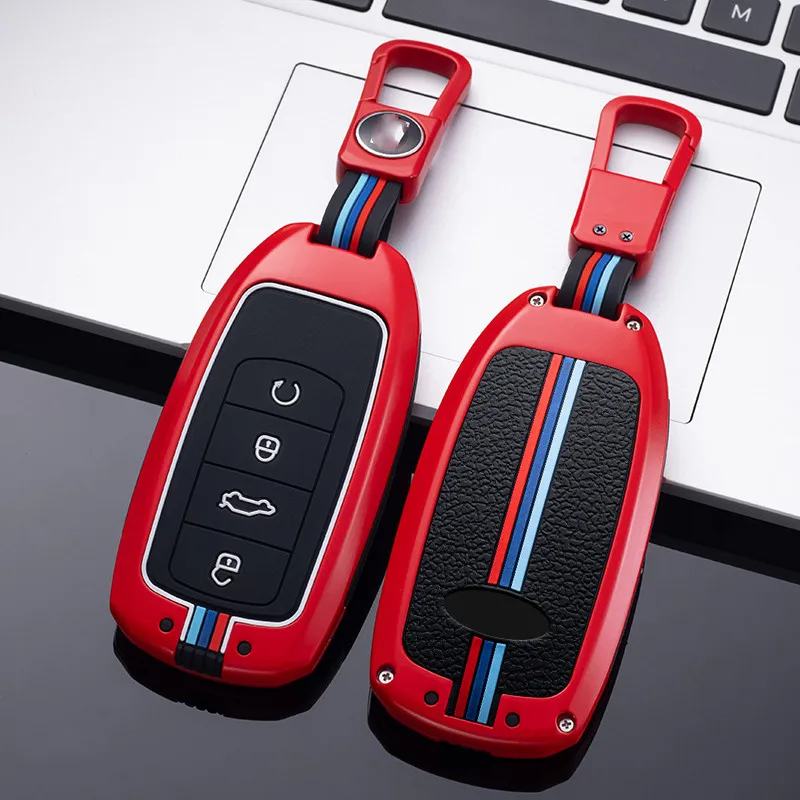 

2021 For Chery Tiggo 8plus Car Key Cover For Chery Tiggo 8 New 5 plus 7pro Accessories Car-Styling Keychain Protect Set Holder