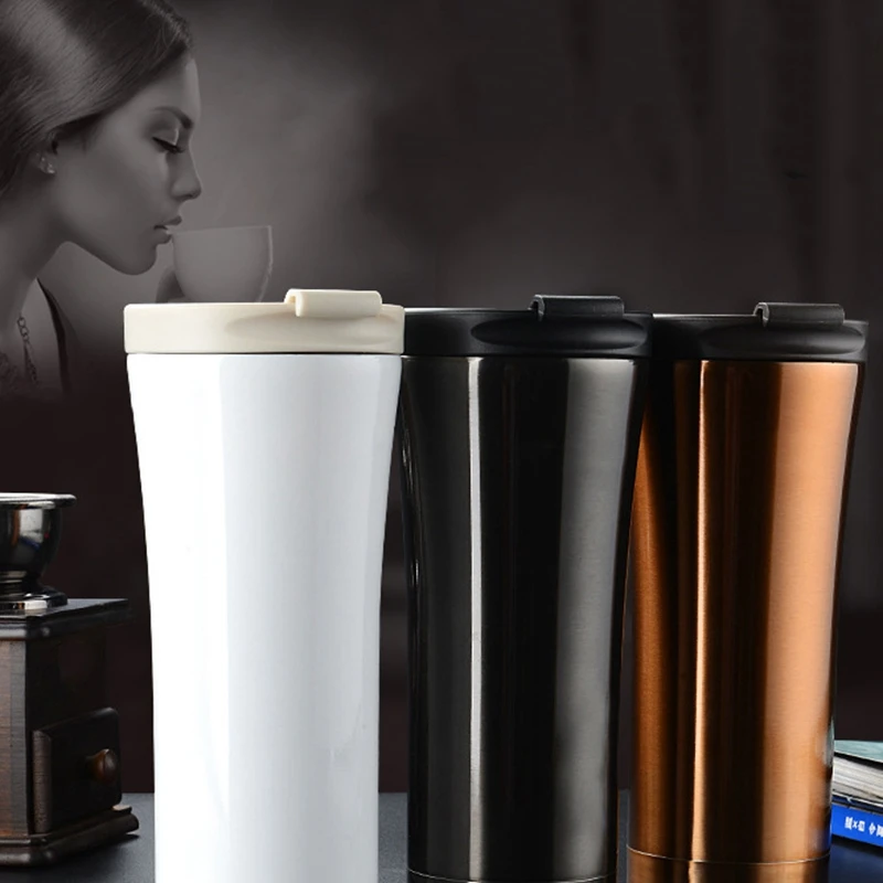 Промо акция! Кофейная кружка бутылка для воды из нержавеющей стали напитков