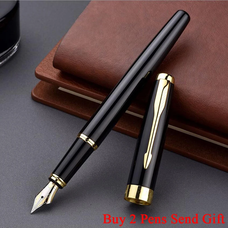

Classic Design Brand 1502 Metal Ink Fountain Pen Business Men Office Gift Writing Pen Buy 2 Send Gift