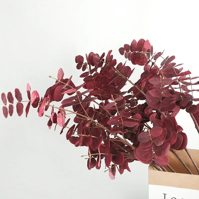 Украшение для дома искусственный цветок эвкалипта букет свадебная композиция