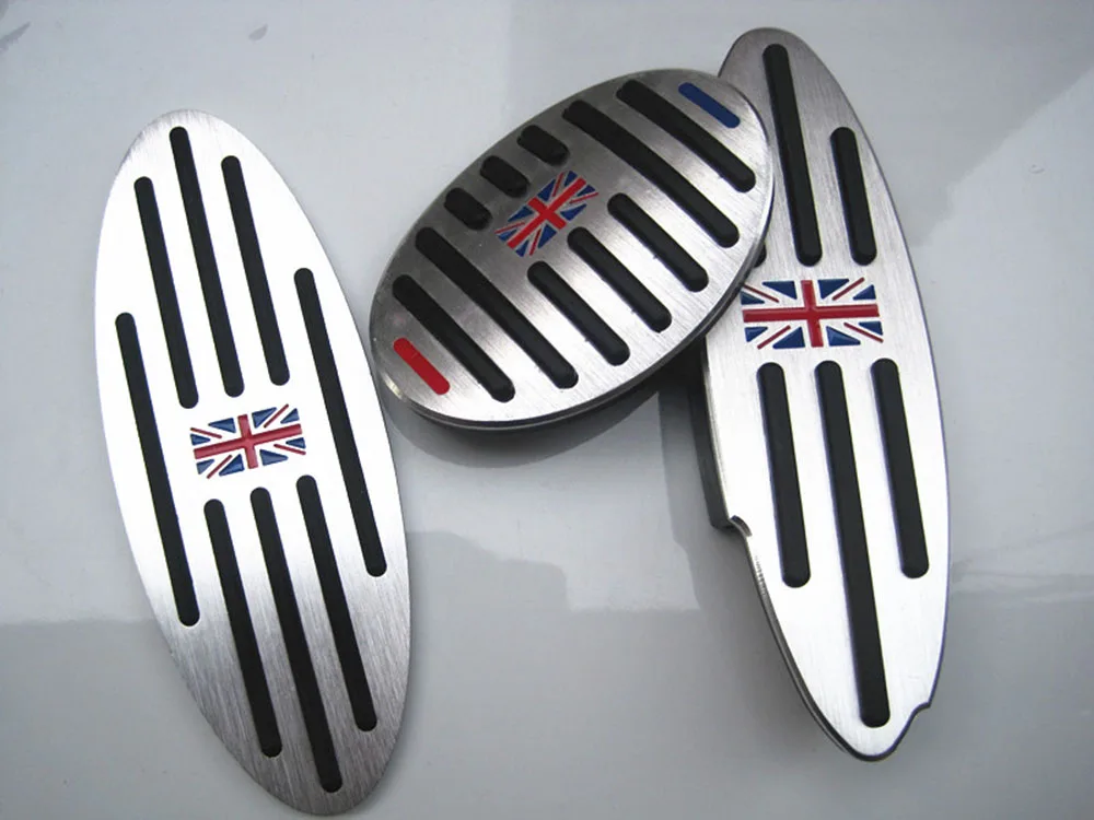 Автомобильная фонарь педали тормоза акселератора набор крышек для BMW MINI Cooper