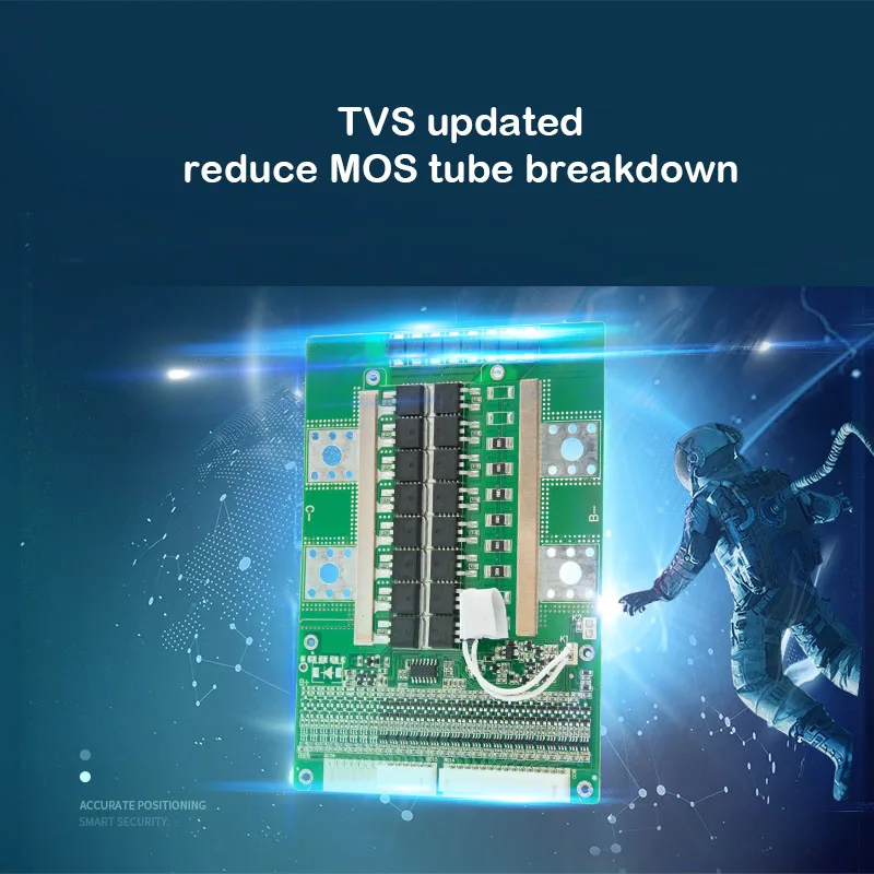 DYKB 17S 16 S 48V 60V Lifepo4 3 2 V li ion 7 Защитная плата литиевого аккумулятора BMS 60A 80A 100A 120A W