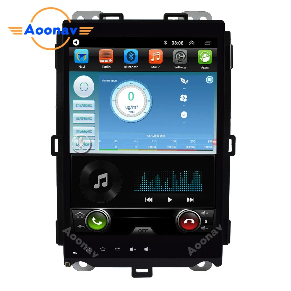 Автомобильное радио с вертикальным экраном HD мультимедийный плеер для ZOTYE Z360 2017