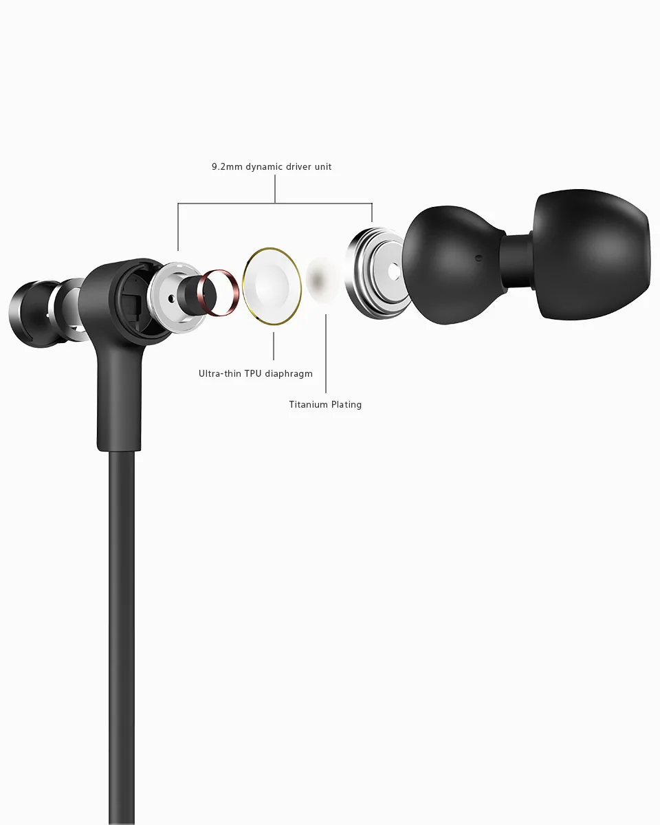huawei FreeLace спортивные наушники водонепроницаемые наушники-вкладыши Bluetooth беспроводные для наушников, карты памяти кабель металлическая полость жидкости Сили
