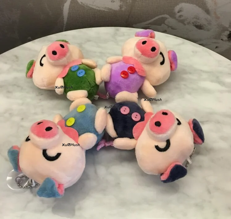 Милая новая плюшевая игрушка со Свинкой, все размеры, 4-15 см, детская вечеринка, плюшевая игрушка со Свинкой, плюшевые игрушки для животных
