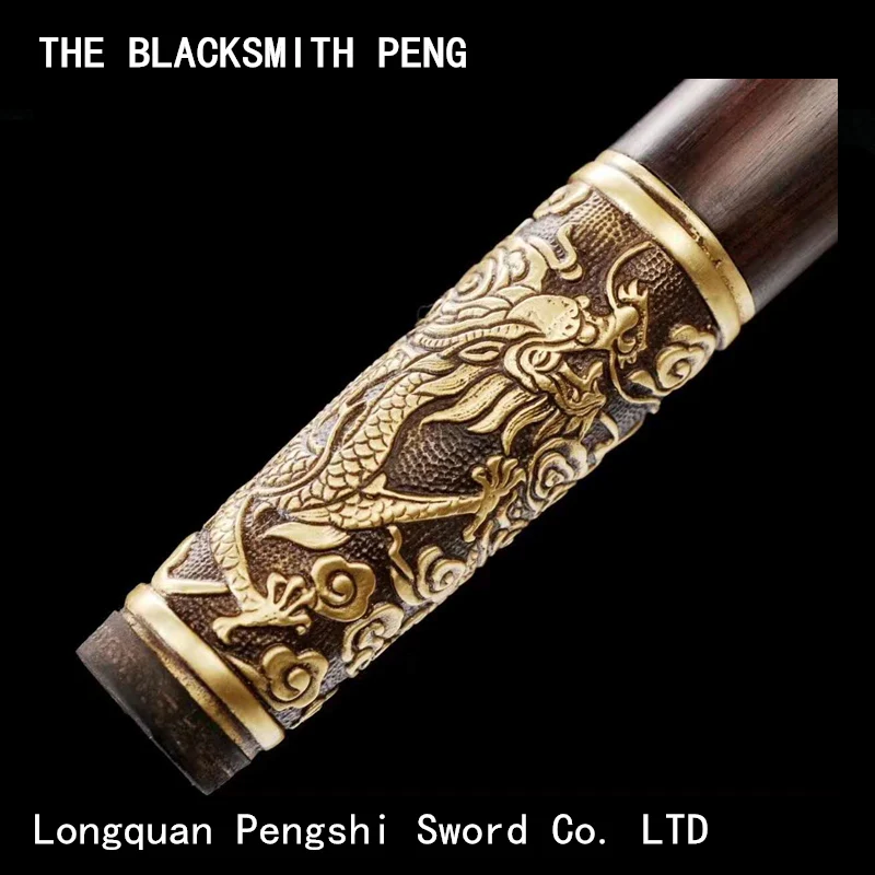 

Purple light sandalwood Dragon walking sword/High-end boutique Pattern steel Crutch sword/Chinese martial arts/katana/tang dao