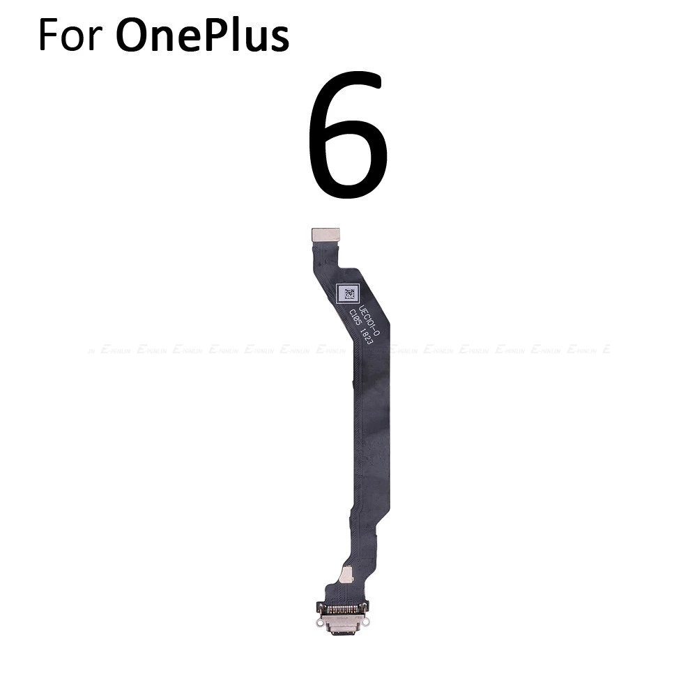 Тип C usb зарядное устройство док-станция порт гибкий кабель для OnePlus 5 5T 6 6T 7 Pro разъем плата гибкий кабель - Цвет: For OnePlus 6
