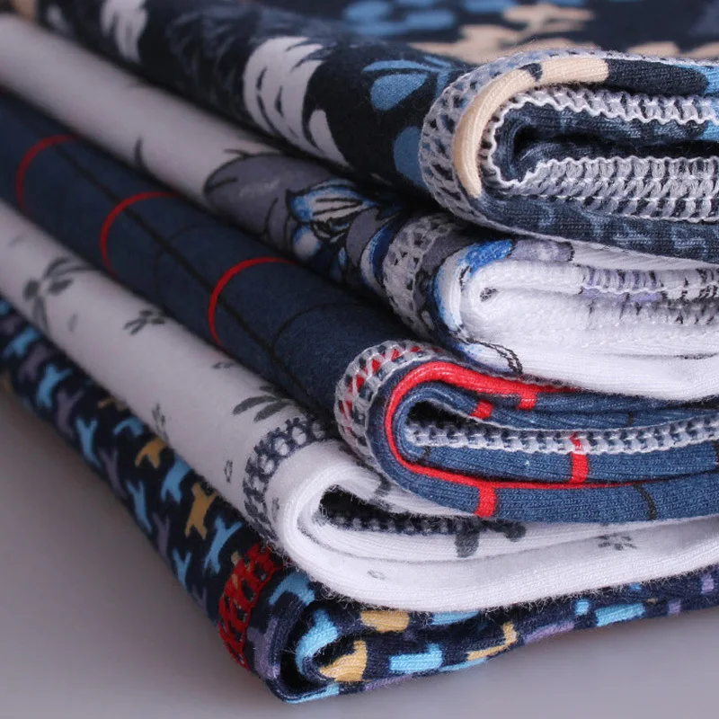 Men Long Johns Warm Pants Thin Elastic Low Waist Male Fashion Print Breathable Sexy Underwear Cotton Tight Legging Bottoms