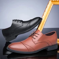 genuine leather shoes men formal luxury designer high quality oxfords office casual shoes for men 2021 new style dress shoe male