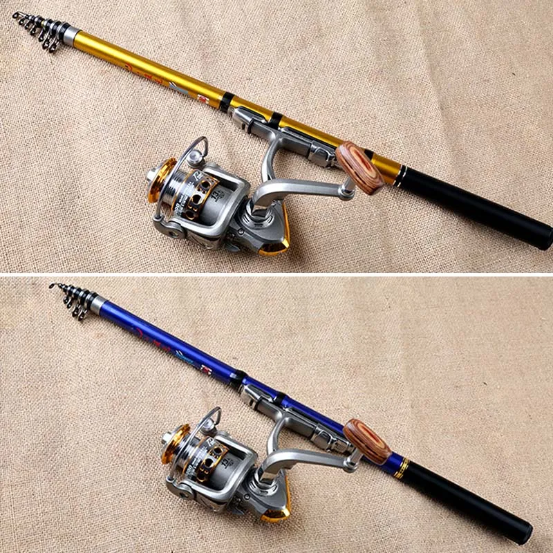 Портативная удочка для морской рыбалки из углеродного волокна 1 8/2 1/2 4/2 7/3 0 м