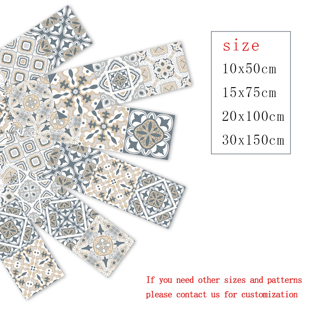 Имитация искусства переводные наклейки на стену для кухни пола лестницы крыльца