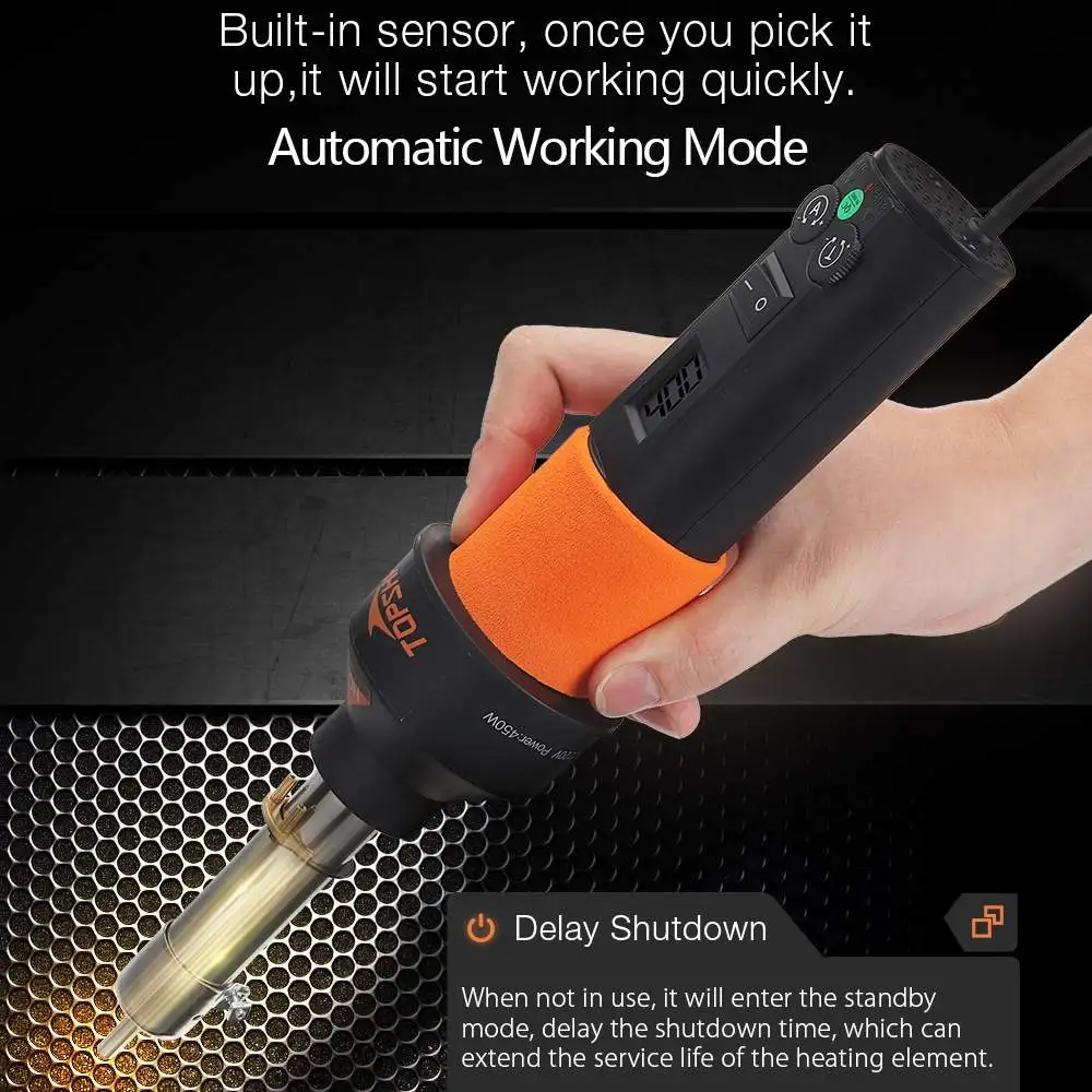 LCD Hot Air Gun Potable Constant Temperature GJ-8019 Desoldering Soldering Station IC SMD CHIP BGA Rework Power Tools | Инструменты