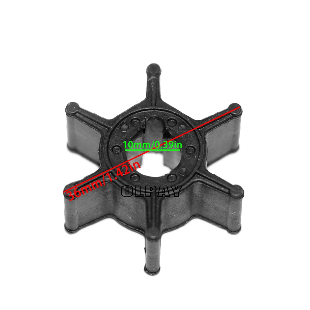 6L5 44352 00 крыльчатки водяного насоса для Yamaha F2 F2.5 3 (Мальта) 2 х тактный лодочный