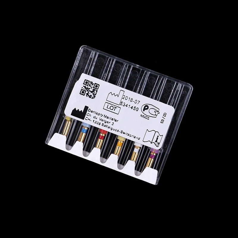 

6 pcs/box New Universal Dental Engine Use NiTi Super Rotary File 25mm Machine Taper Dentist Tool Teeth Whitening Material Tool