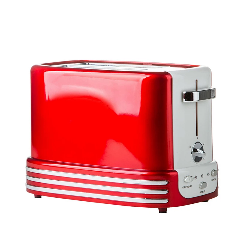 Электрическая мини печь 2 ломтика нержавеющая сталь тосты выпечки хлеба