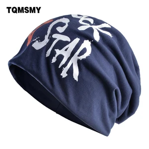 Мужская Уличная шапка TQMSMY, мягкие однотонные шапки с буквенным принтом в стиле хип-хоп и рок, модель E58 на весну-осень