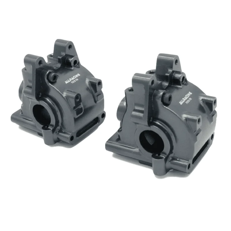 CNC сплав Передняя Задняя коробка передач дифференциал коробки оболочка для 1/10 Tekno