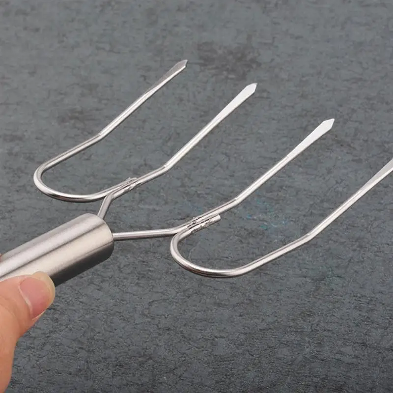 Вилка для пикника угля барбекю гриль говядина кебаб шпажки курица барабанная