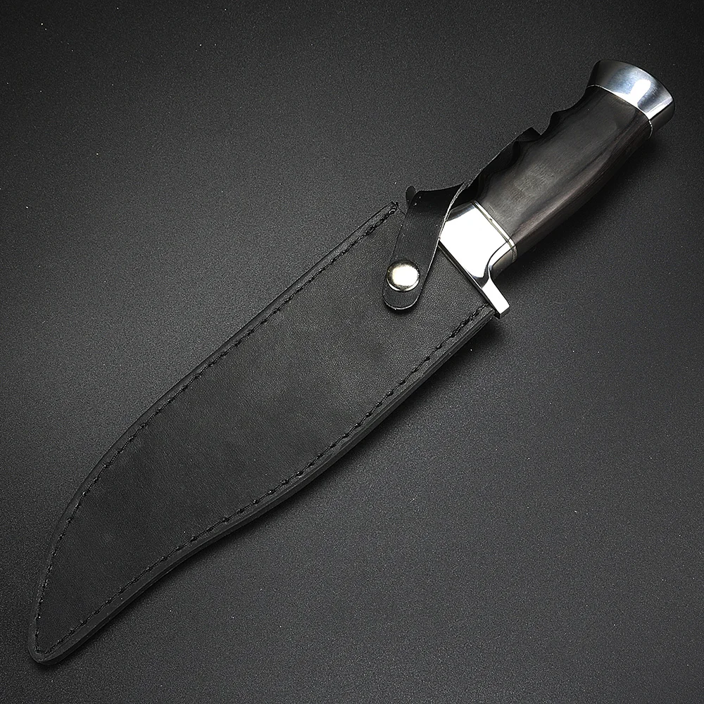 Wild survival straight knife radon geometry camping hunting portable self-defense | Knife