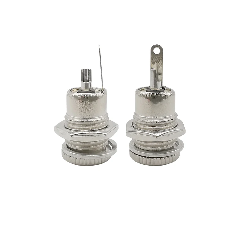 10 шт. DC 099 5.5X2.1mm/5 5x2 5 мм Мощность гнездо женский Панель крепление Разъем 5*2 1/5 DC099