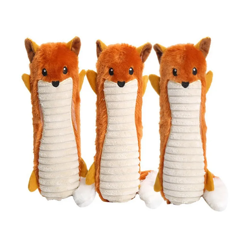 Плюшевая игрушка для собак и кошек жевательная устойчивые к укусам игрушки