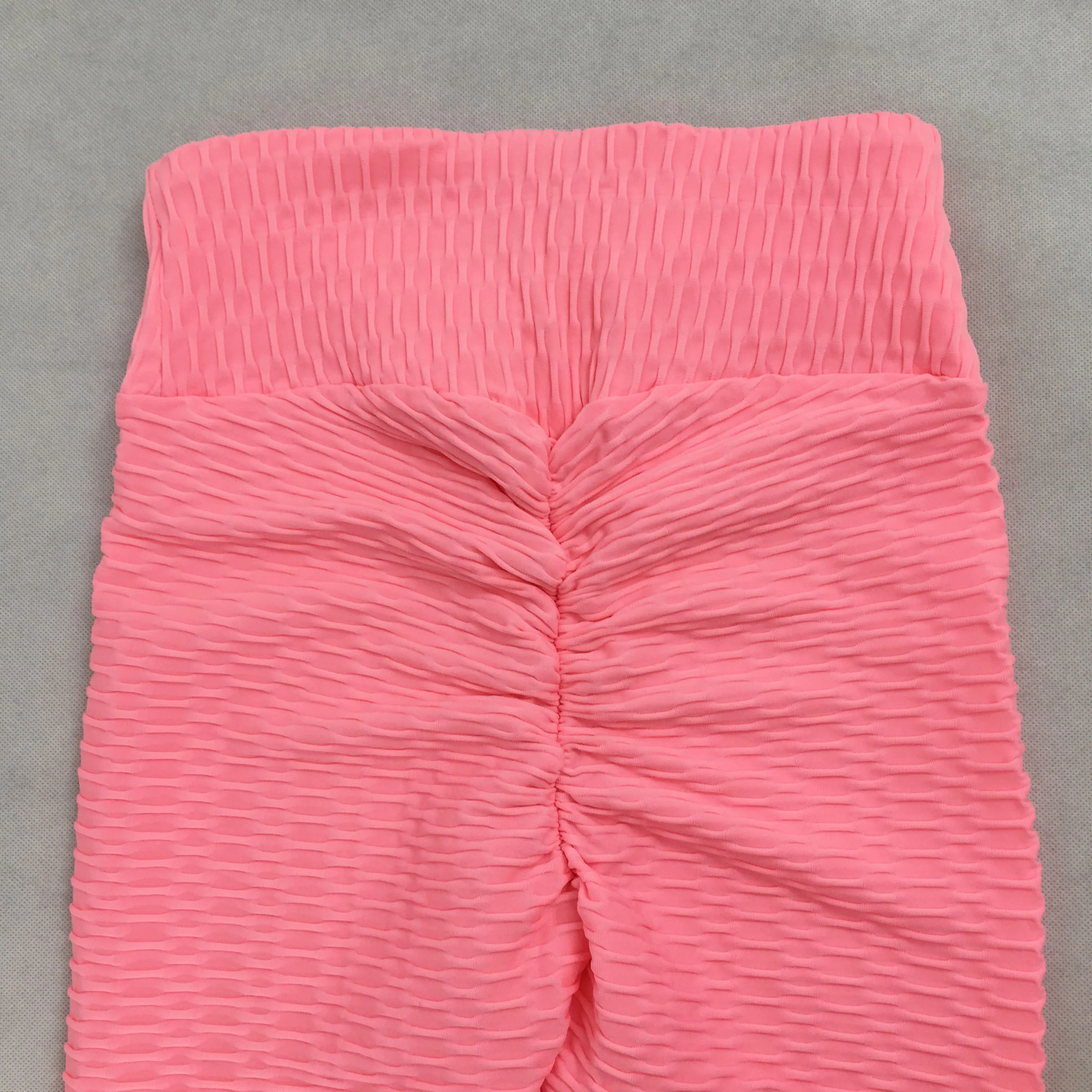 Женские жаккардовые текстурированные дышащие леггинсы для фитнеса модные