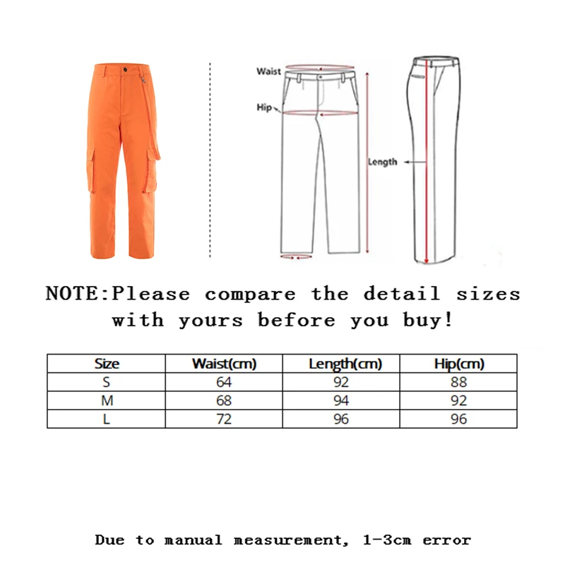 

Sllsky Women Pockets Patchwork Cargo Pants High Waist Streetwear Ankle Length Trousers Women 2020 Spring Autumn Straight Pants