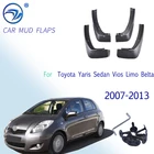 Брызговики для Toyota Yaris Sedan Vios Limo Belta 2007-2013, брызговики, грязеотталкивающие Брызговики, брызговики 2008 2009 2010 2011