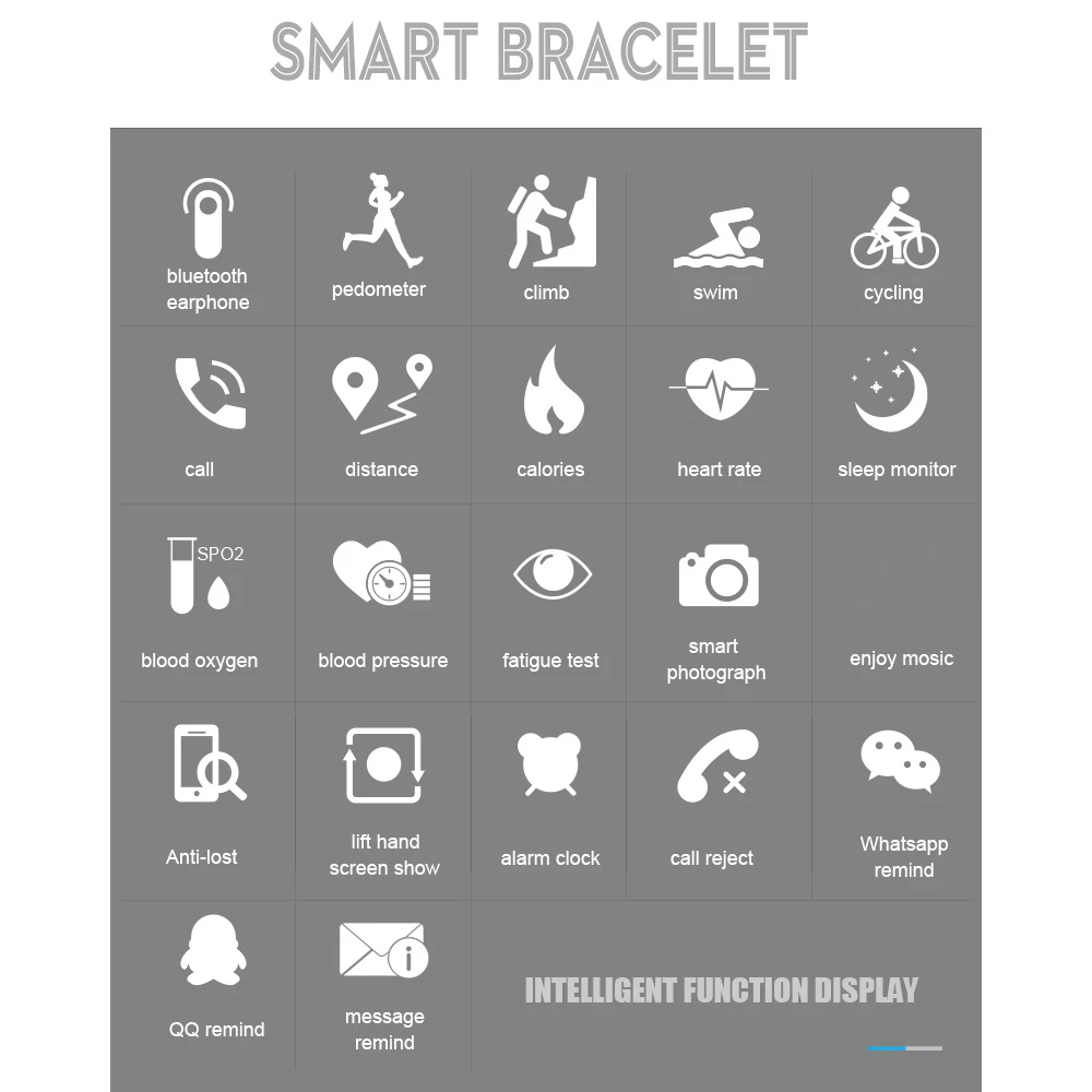 Смарт-браслет BY51 2 в 1 с шагомером пульсометром и тонометром | Электроника