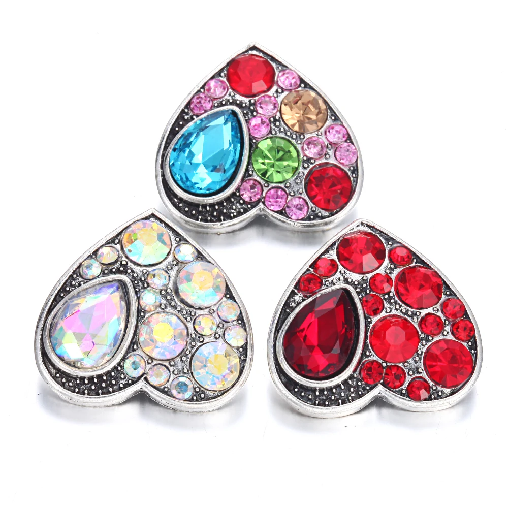 6 шт./лот Новинка 18 мм застежка ювелирные изделия горный хрусталь жемчуг Любовь