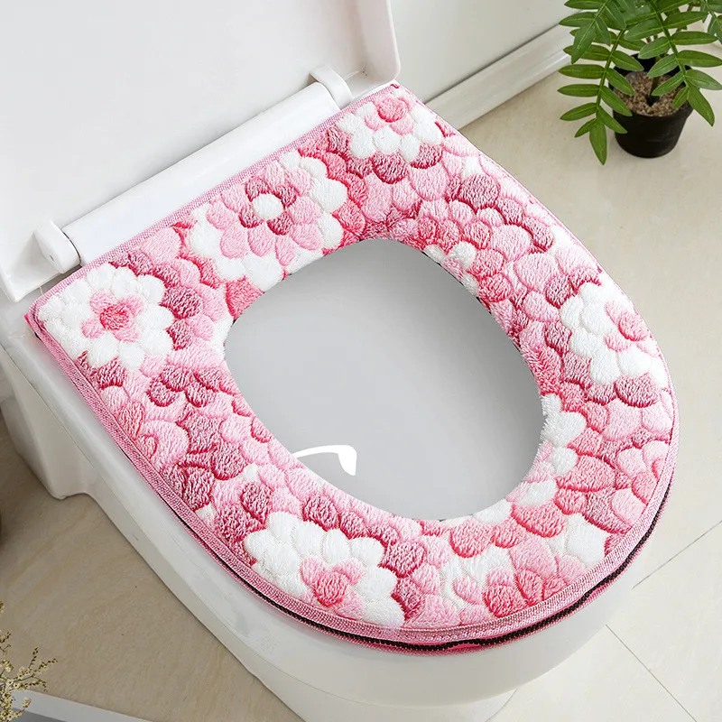 

1 шт., плюшевый чехол на сиденье унитаза