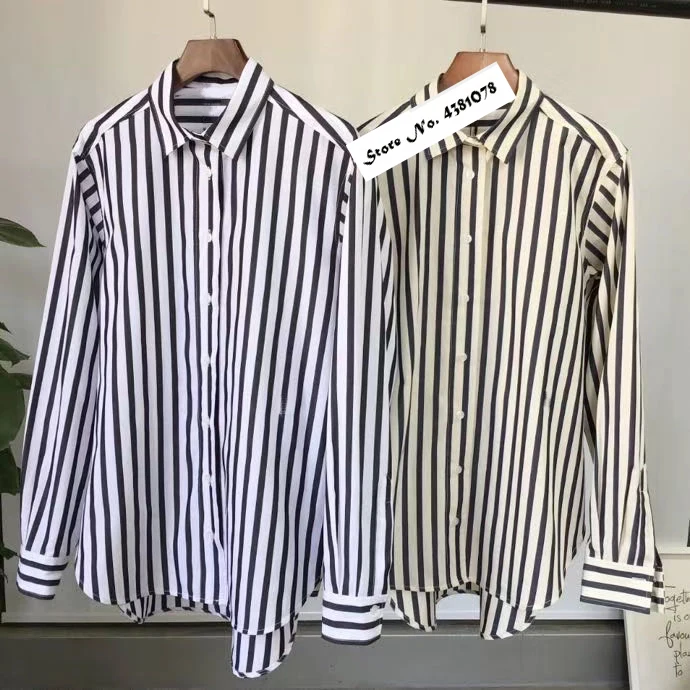 

Shirt Spring Women Summer Simple Blouse New Boyfriend Style Classic Silhouette Solid Blouses