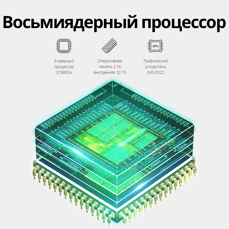 Смартфон телефон ZTE Blade A51 lite 2+32GB Двойная основная камера 8-ми ядерный процессор