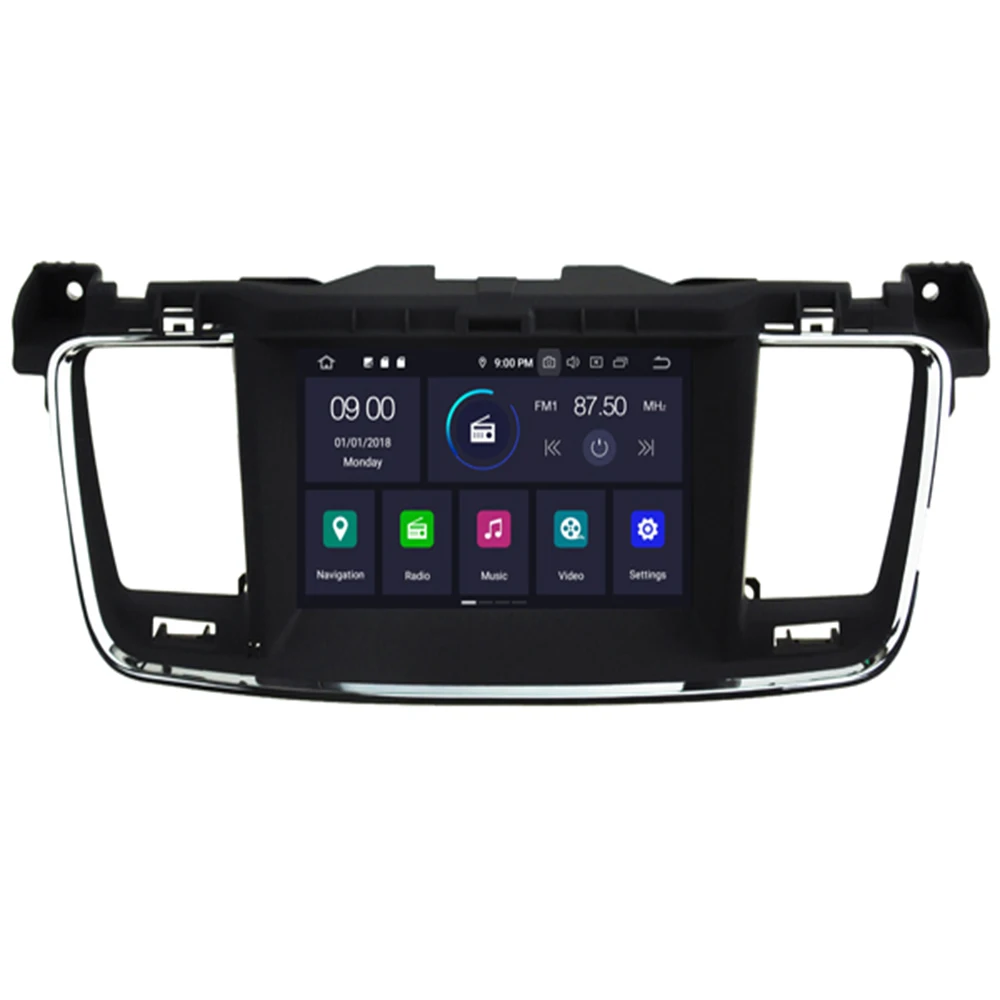 4 ГБ ОЗУ Android 10 автомобильный DVD плеер для Citroen DS5 Peugeot 508 2011 2019 радио GPS Navi BT Wifi DVR +