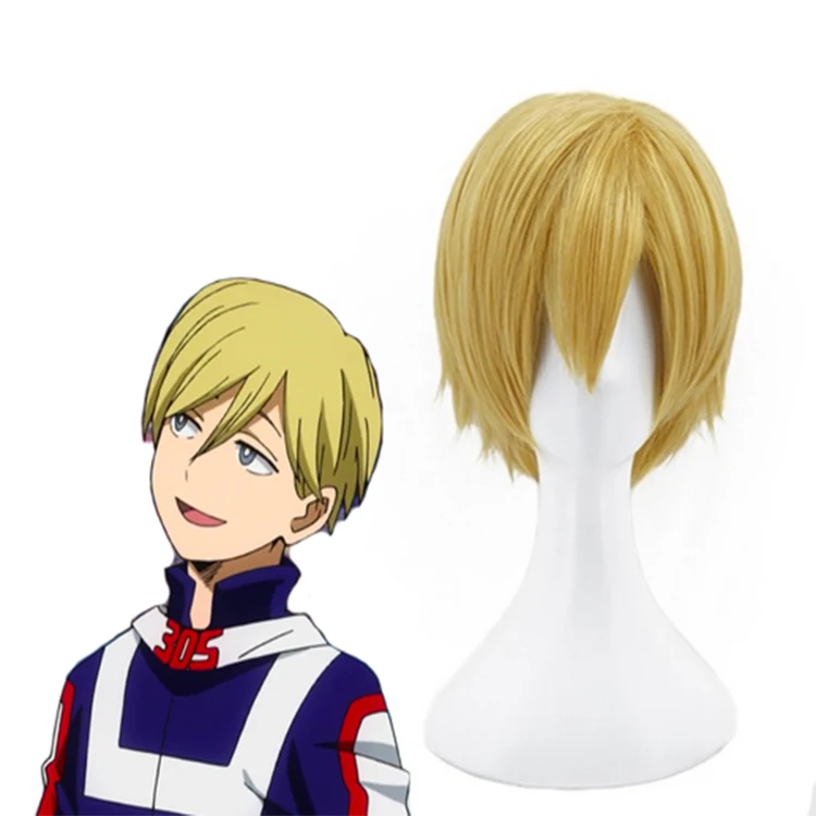 Парик для косплея моя геройская академия парик мономы Нето термостойкие