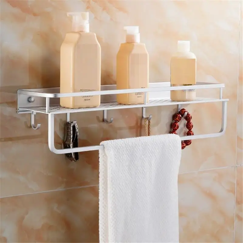

Etagere Hairdryer Holder Esquinero Ducha Rack Estanteria Pared Estante Hair Dryer Salle De Bain Shelves Bathroom Wall Shelf